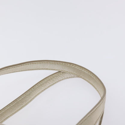 Salvatore Ferragamo Vintage Zip Tote Leather, GOLD, LEATHER, Tote bag