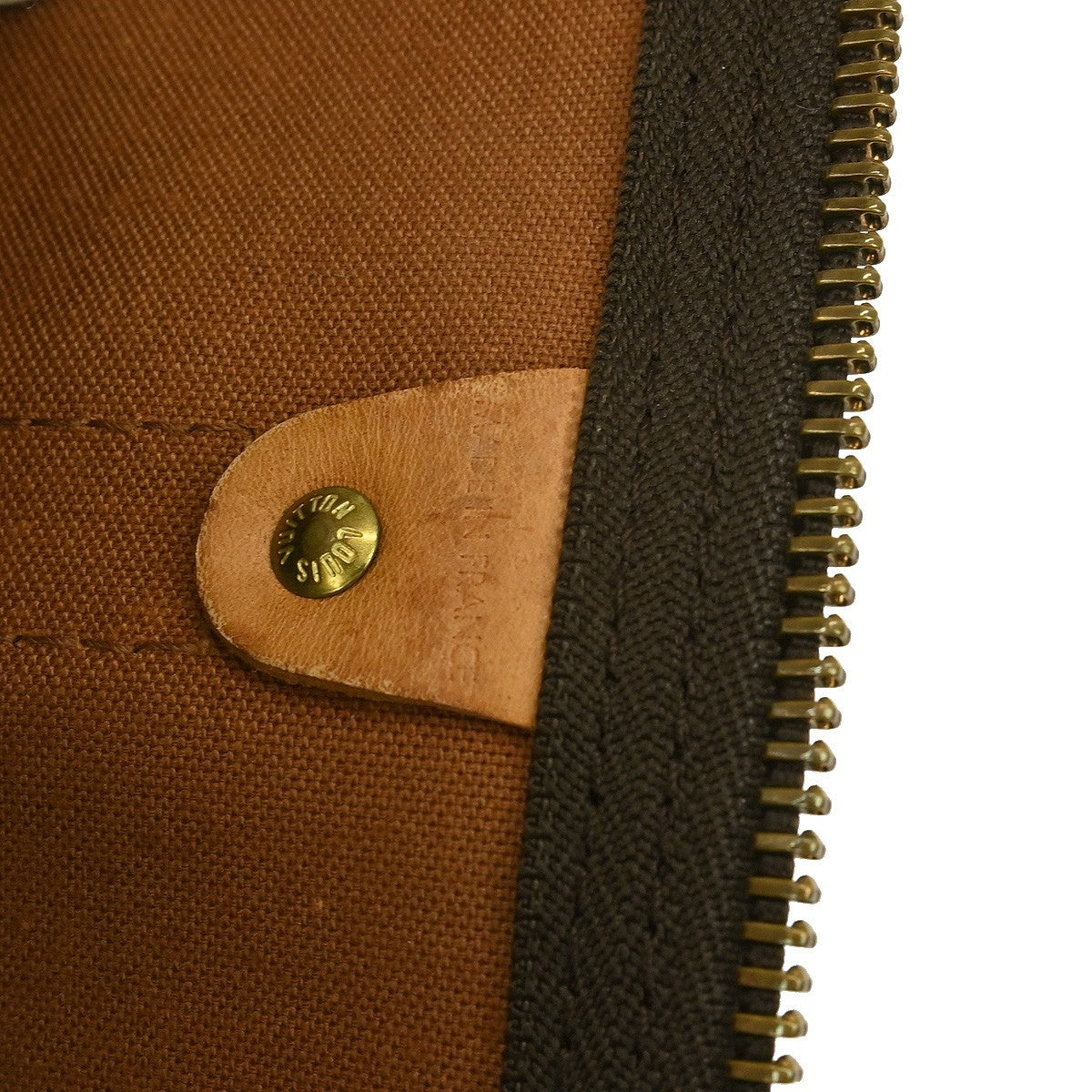 Louis Vuitton Keepall Bandouliere Bag Monogram Canvas, BROWN, CANVAS, Travel bag