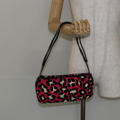 Bottega Veneta Vintage Shoulder Bag Canvas, PINK, CANVAS, Shoulder bag