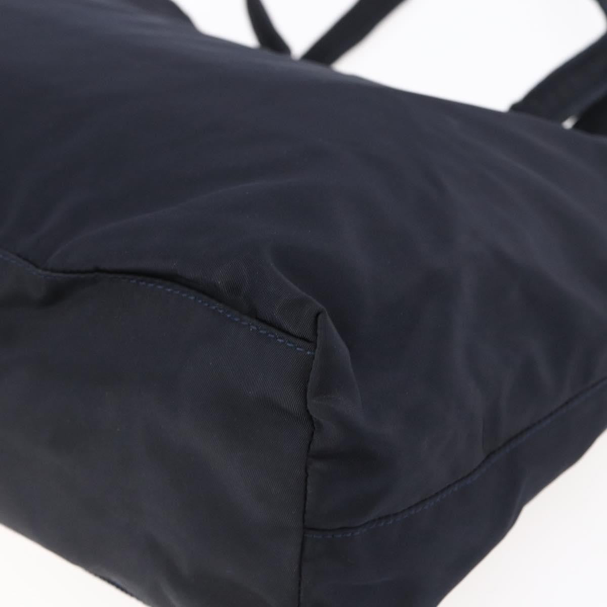 Prada Front Pocket Zip Tote Tessuto, BLACK, NYLON, Tote bag