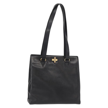 Celine Tote bag Leather, BLACK, LEATHER, Tote bag