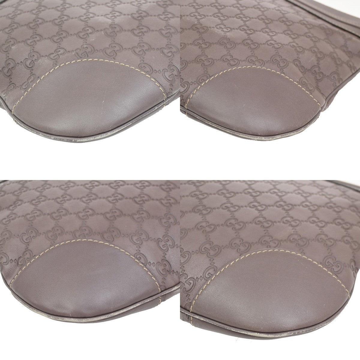 Gucci Mayfair Messenger Bag Guccissima Leather, PURPLE, LEATHER, Shoulder bag