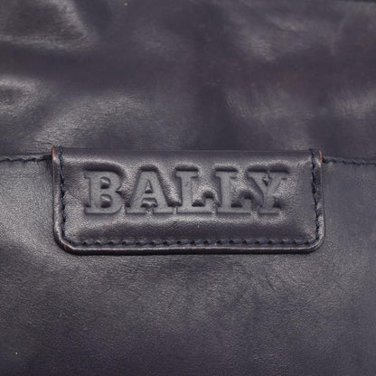 Bally Vintage Shoulder Bag Leather, PURPLE, LEATHER, Shoulder bag