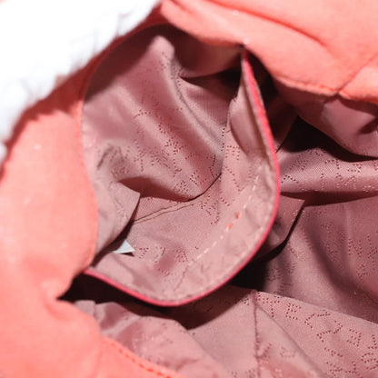 Stella McCartney Falabella Fold Over Bag Faux Suede, ORANGE, SUEDE, Shoulder bag