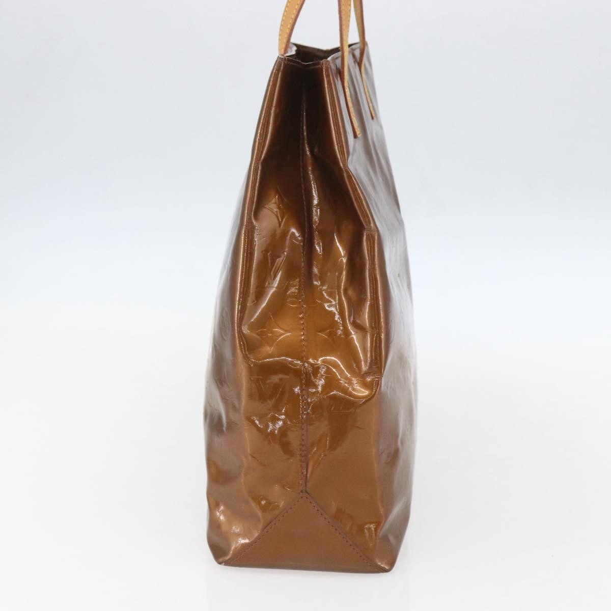 Louis Vuitton Reade Handbag Monogram Vernis, BROWN, PATENT_LEATHER, Handbag