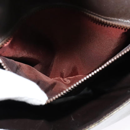 Celine C Sulky Shoulder bag Canvas and Leather, BEIGE, CANVAS, Shoulder bag