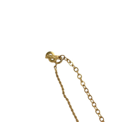 Christian Dior CD Pendant Necklace Gold-plated, GOLD, METAL, Necklace