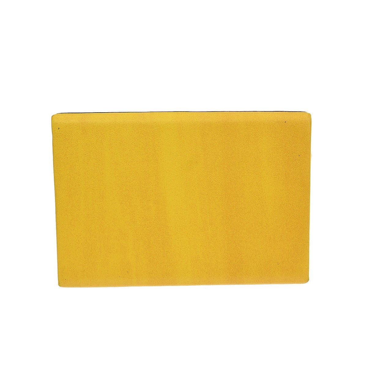 Fendi Logo Vertical Box Crossbody Bag Leather, YELLOW, LEATHER, Shoulder bag