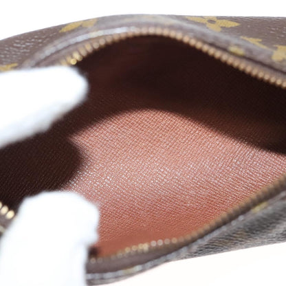 Louis Vuitton Papillon Pochette Monogram Canvas, BROWN, CANVAS, Clutche & pouche