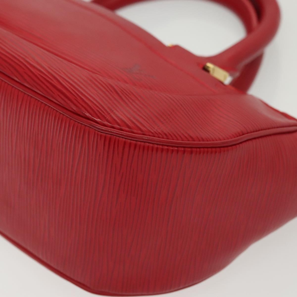 Louis Vuitton Danura Handbag Epi, RED, LEATHER, Handbag