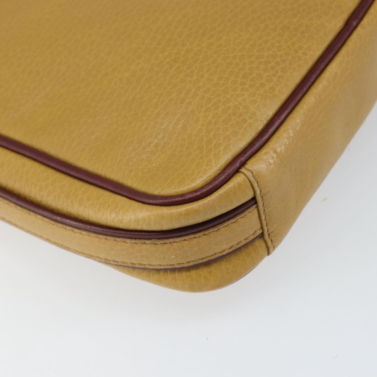 cartier Tasseled Must de Cartier Crossbody Bag Leather, YELLOW, LEATHER, Shoulder bag