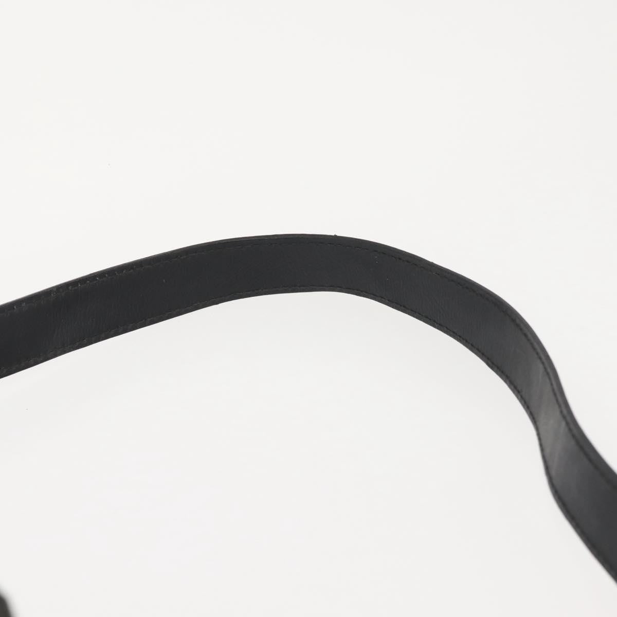 Gucci Vintage Bamboo Bucket Bag Nylon and Leather, BLACK, NYLON, Bag