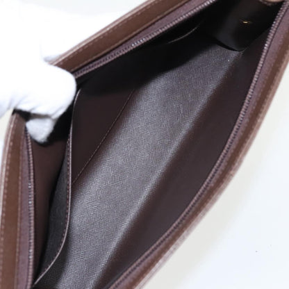 Burberry Nova check Pochette Canvas, BEIGE, CANVAS, Clutche & pouche