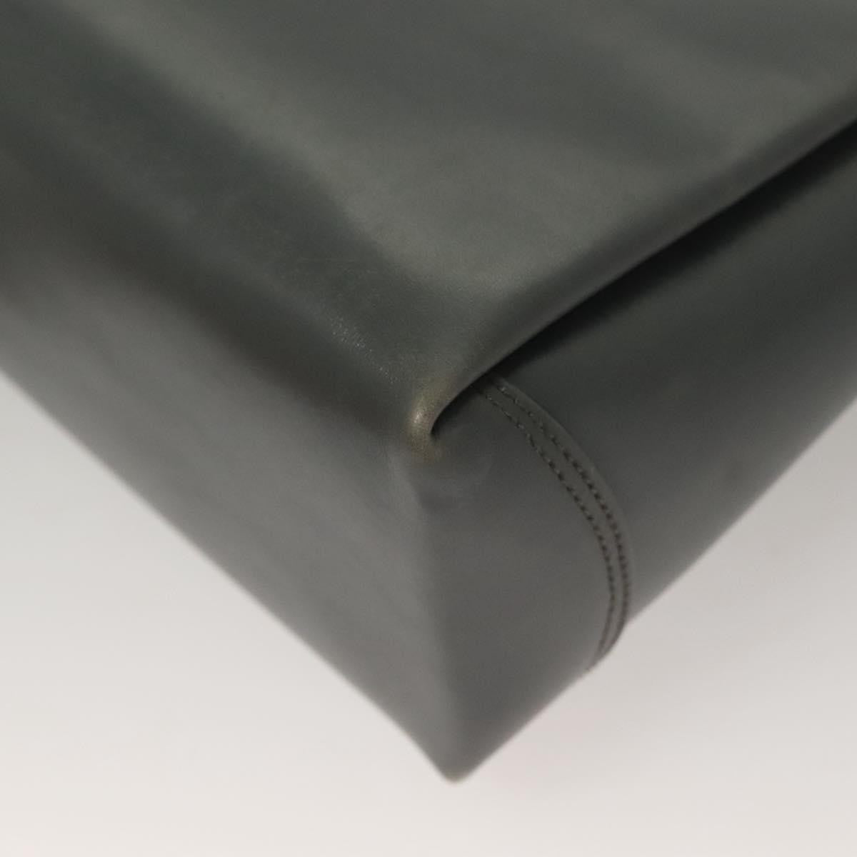 Gucci 1973 Top Handle Bag Leather, GRAY, LEATHER, Handbag