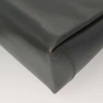 Gucci 1973 Top Handle Bag Leather, GRAY, LEATHER, Handbag