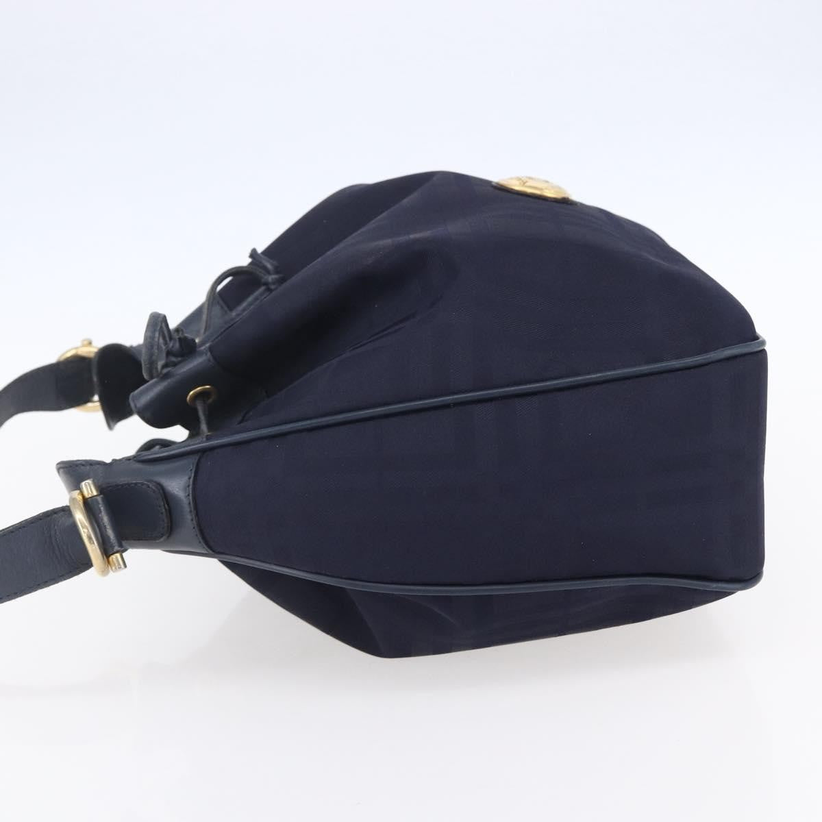 Burberry Vintage Shoulder Bag Nylon, NAVY, NYLON, Shoulder bag