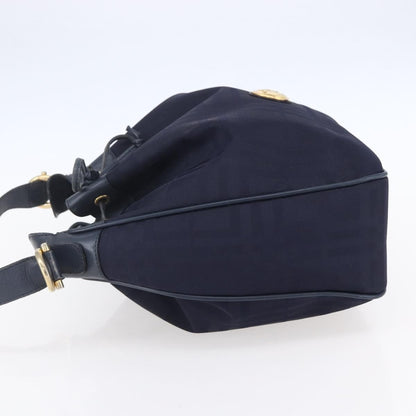 Burberry Vintage Shoulder Bag Nylon, NAVY, NYLON, Shoulder bag