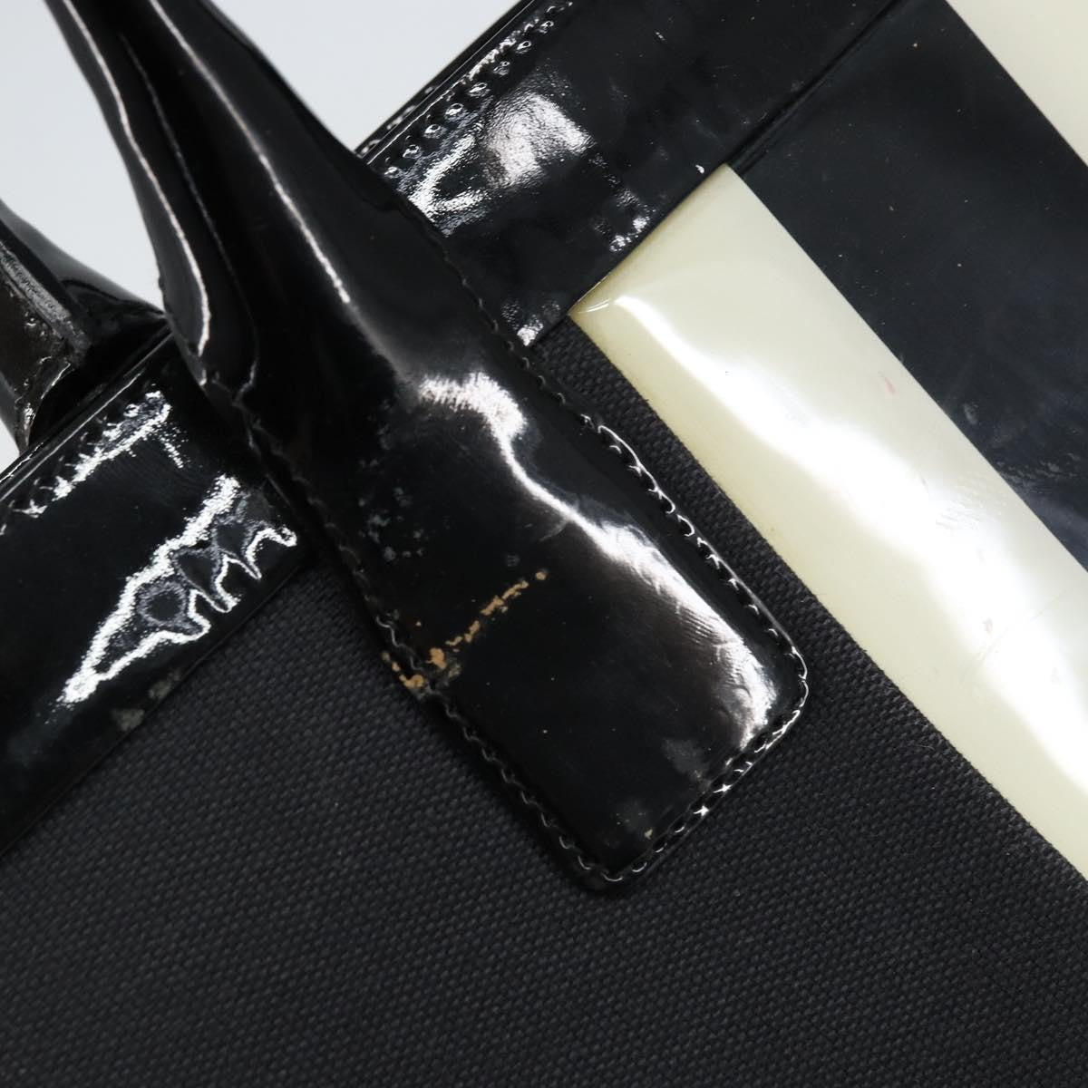 Gucci Vintage tote Canvas, BLACK, CANVAS, Tote bag