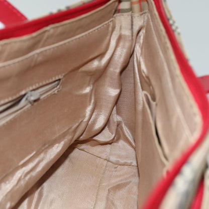 Burberry Nova Check Handbag Nova Check Canvas, BEIGE, CANVAS, Handbag