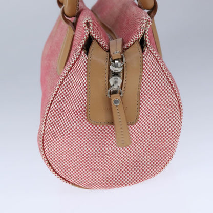 Burberry Vintage Handbag Canvas, RED, CANVAS, Handbag