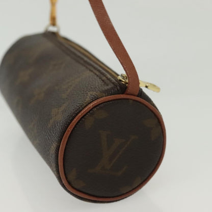 Louis Vuitton Papillon Pochette Monogram Canvas, BROWN, CANVAS, Handbag