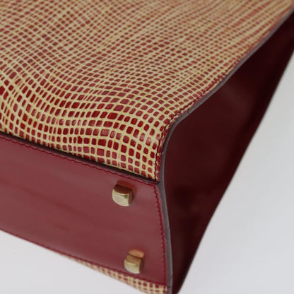 Salvatore Ferragamo Wanda Handbag Leather, RED, LEATHER, Handbag