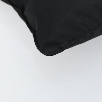 Prada Flat Messenger Bag Tessuto, BLACK, NYLON, Shoulder bag
