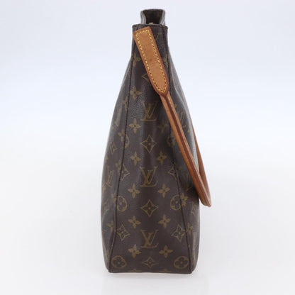 Louis Vuitton Looping Handbag Monogram Canvas, BROWN, CANVAS, Shoulder bag