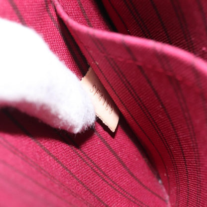 Louis Vuitton Neverfull Pochette Monogram Canvas, BROWN, CANVAS, Tote bag