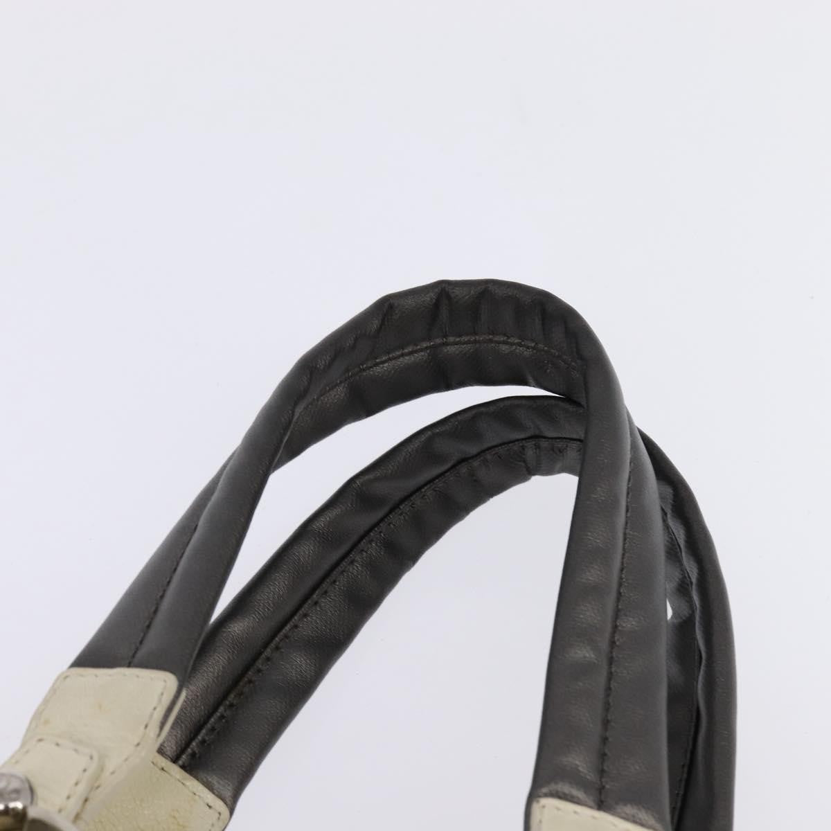 Chanel Biarritz Tote Quilted Coated Canvas, SILVER, CANVAS, Tote bag