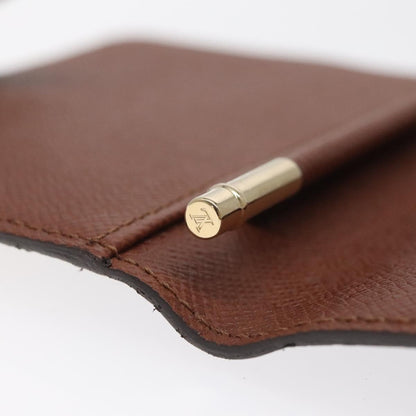 Louis Vuitton Agenda Cover Monogram Canvas, BROWN, CANVAS, Wallets