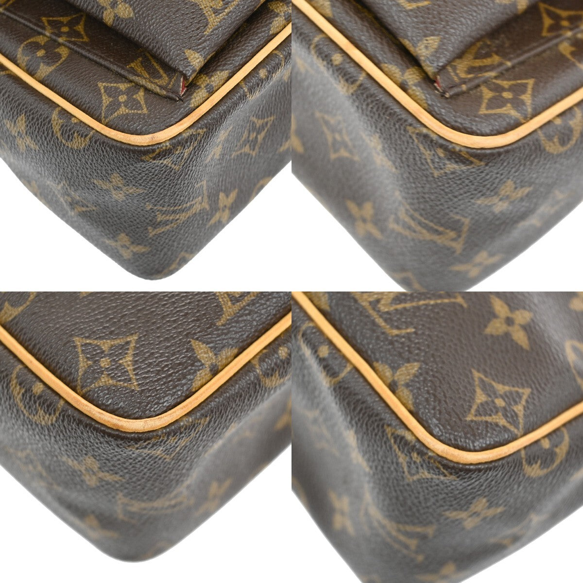Louis Vuitton Viva Cite Handbag Monogram Canvas, BROWN, CANVAS, Shoulder bag