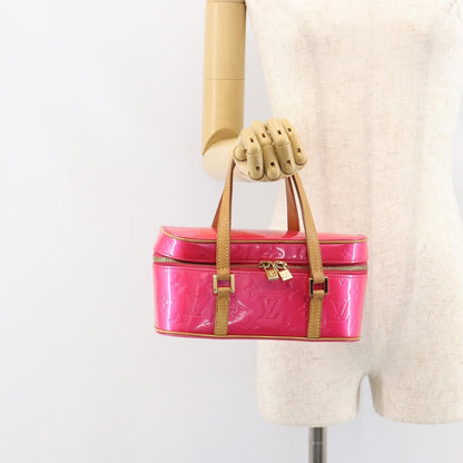 Louis Vuitton Sullivan Horizontal Bag Monogram Vernis, PINK, PATENT_LEATHER, Handbag