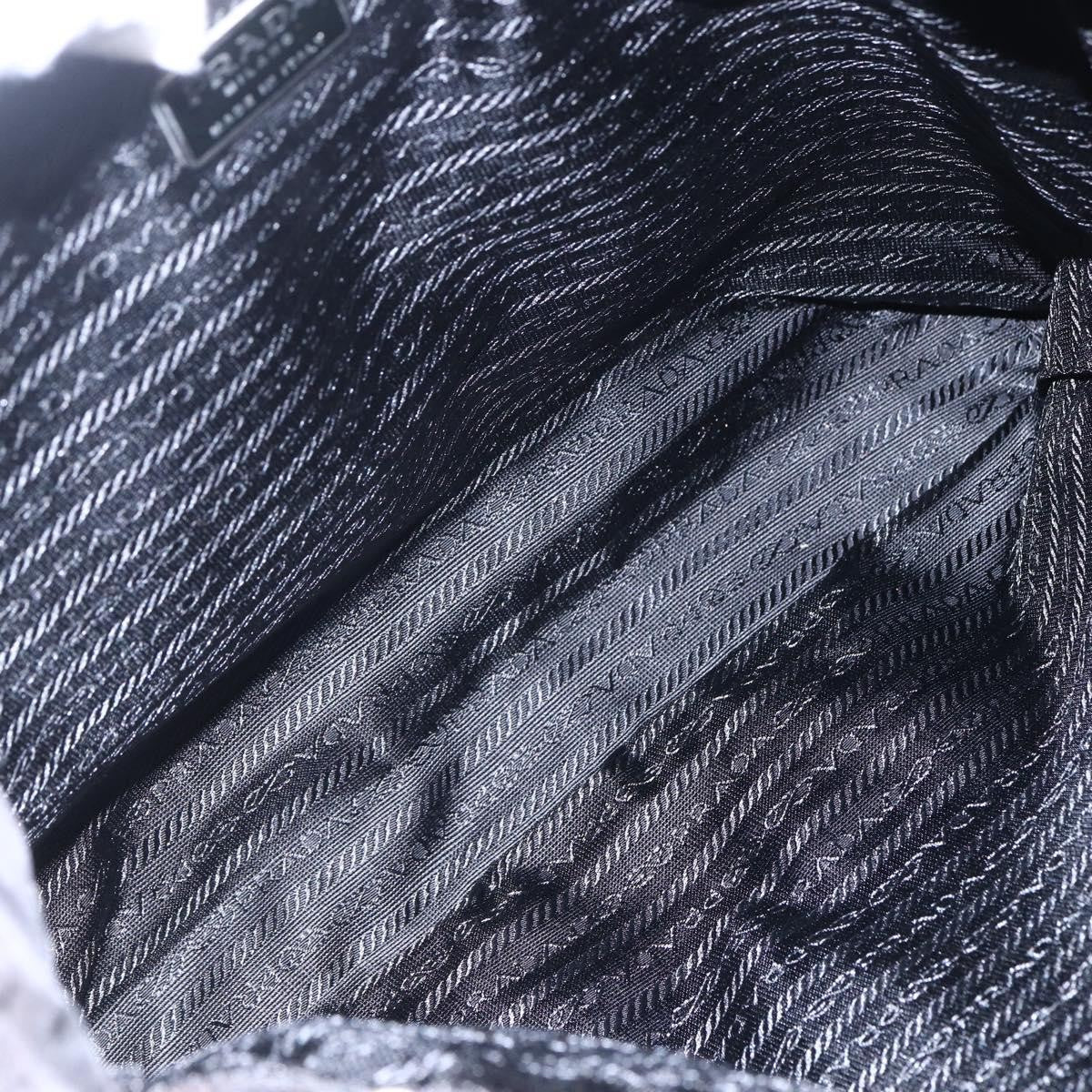 Prada Vintage Tote Tessuto, BLACK, NYLON, Tote bag