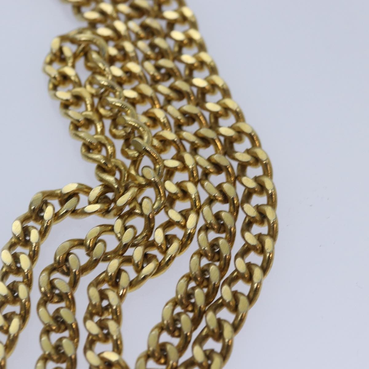 Christian Dior Vintage Honeycomb chain Canvas, BEIGE, PVC, Shoulder bag