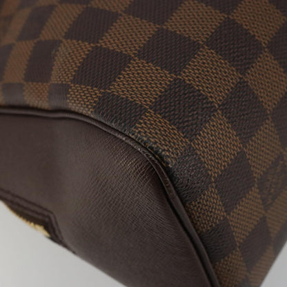 Louis Vuitton Triana Bag Damier, Brown, Canvas, Handbag