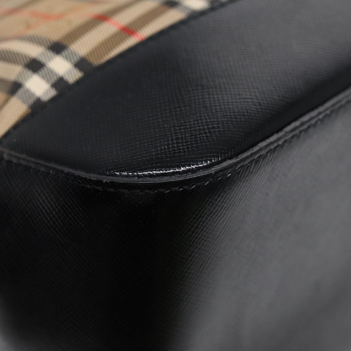 Burberry Nova Check Handbag Nova Check Canvas, BEIGE, CANVAS, Handbag