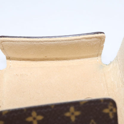 Louis Vuitton CASE JEWELRY BOX Canvas, BROWN, CANVAS, Wallets