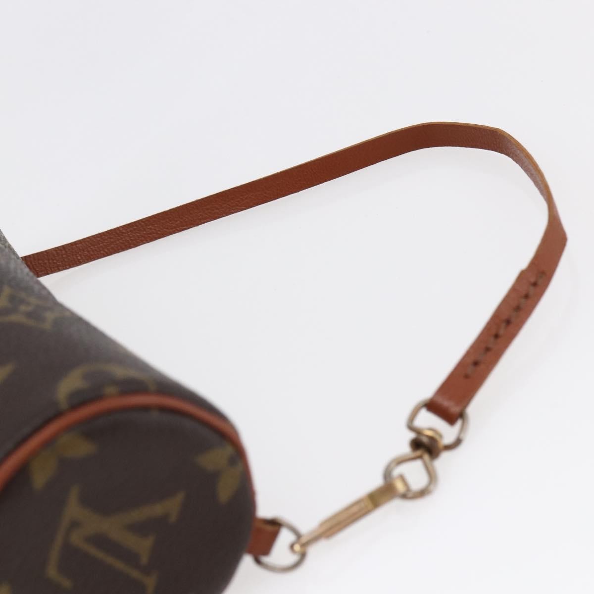 Louis Vuitton Papillon Pochette Monogram Canvas, BROWN, CANVAS, Handbag