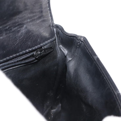 Chanel Vintage CC Flap Waist Bag Quilted Lambskin, BLACK, LEATHER, Shoulder bag