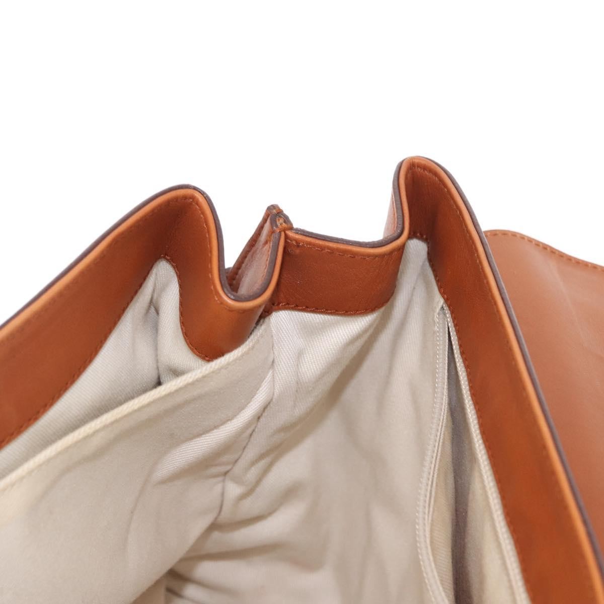 Salvatore Ferragamo Virna Satchel Leather, BROWN, LEATHER, Shoulder bag