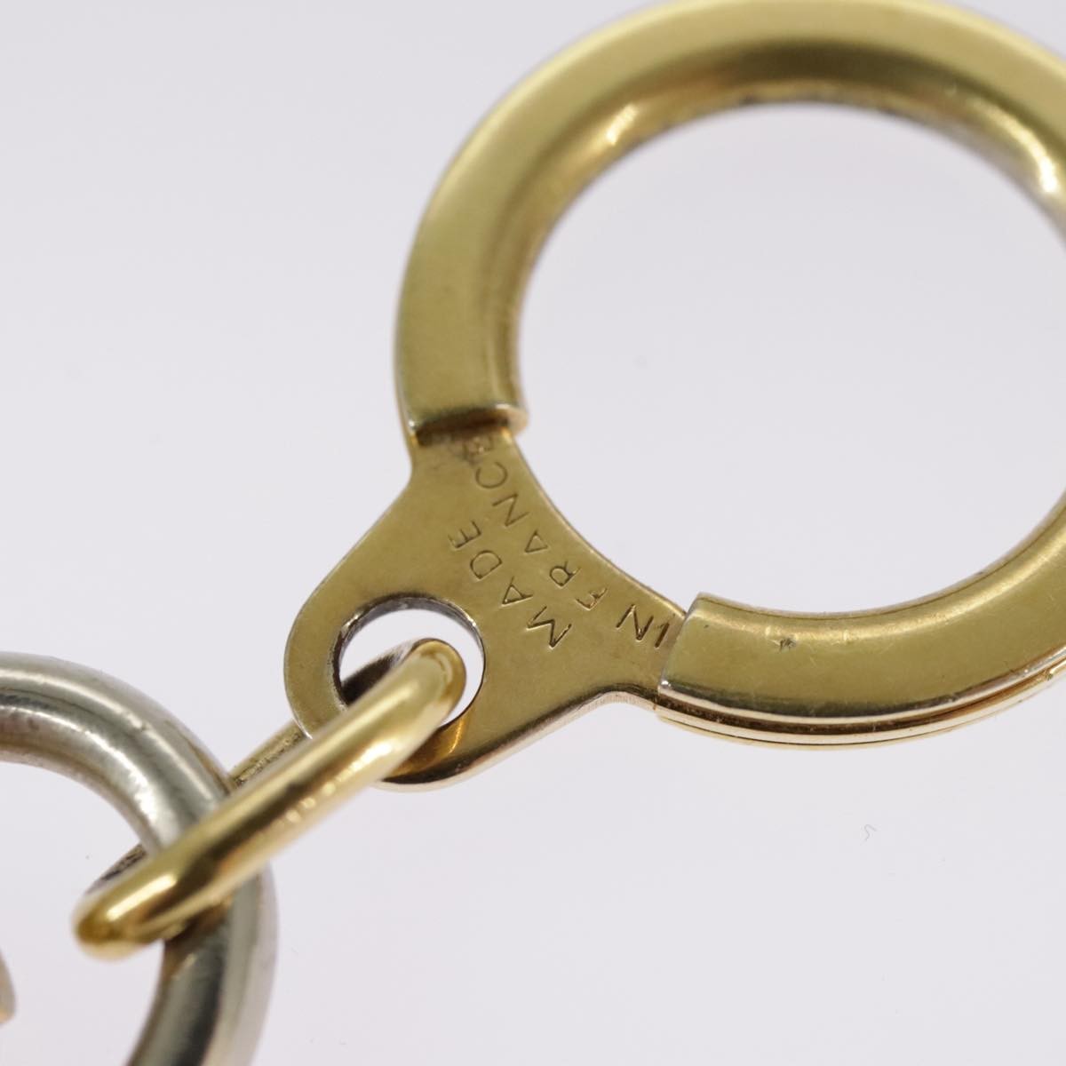 Louis Vuitton Bolt Pochette Extender Keychain Metal, GOLD, METAL, Charms and Keychains