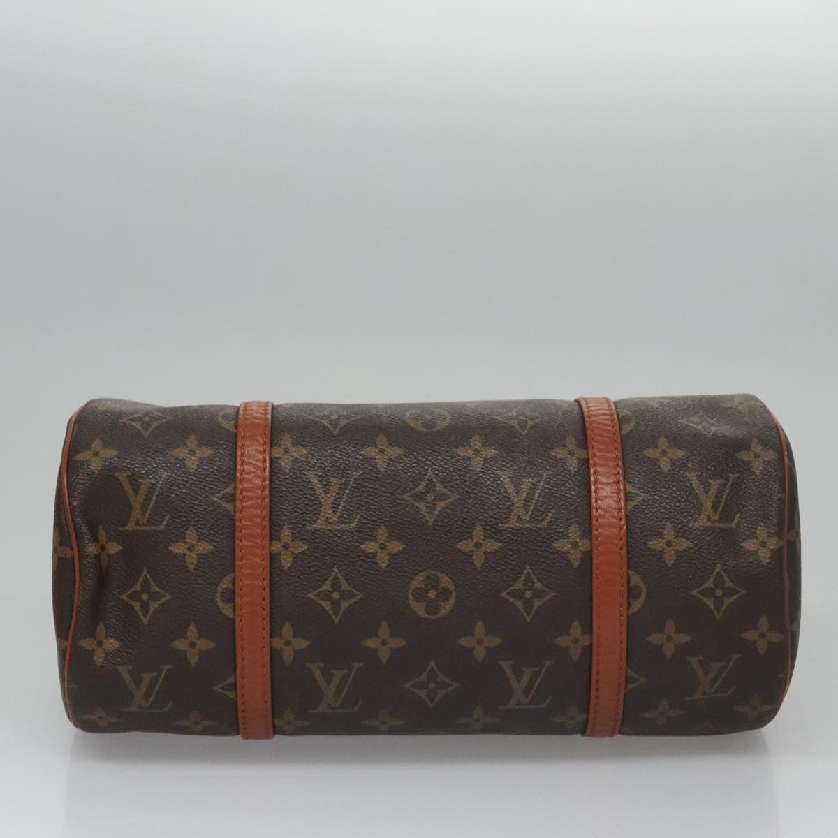 Louis Vuitton Papillon Handbag Monogram Canvas, BROWN, CANVAS, Handbag