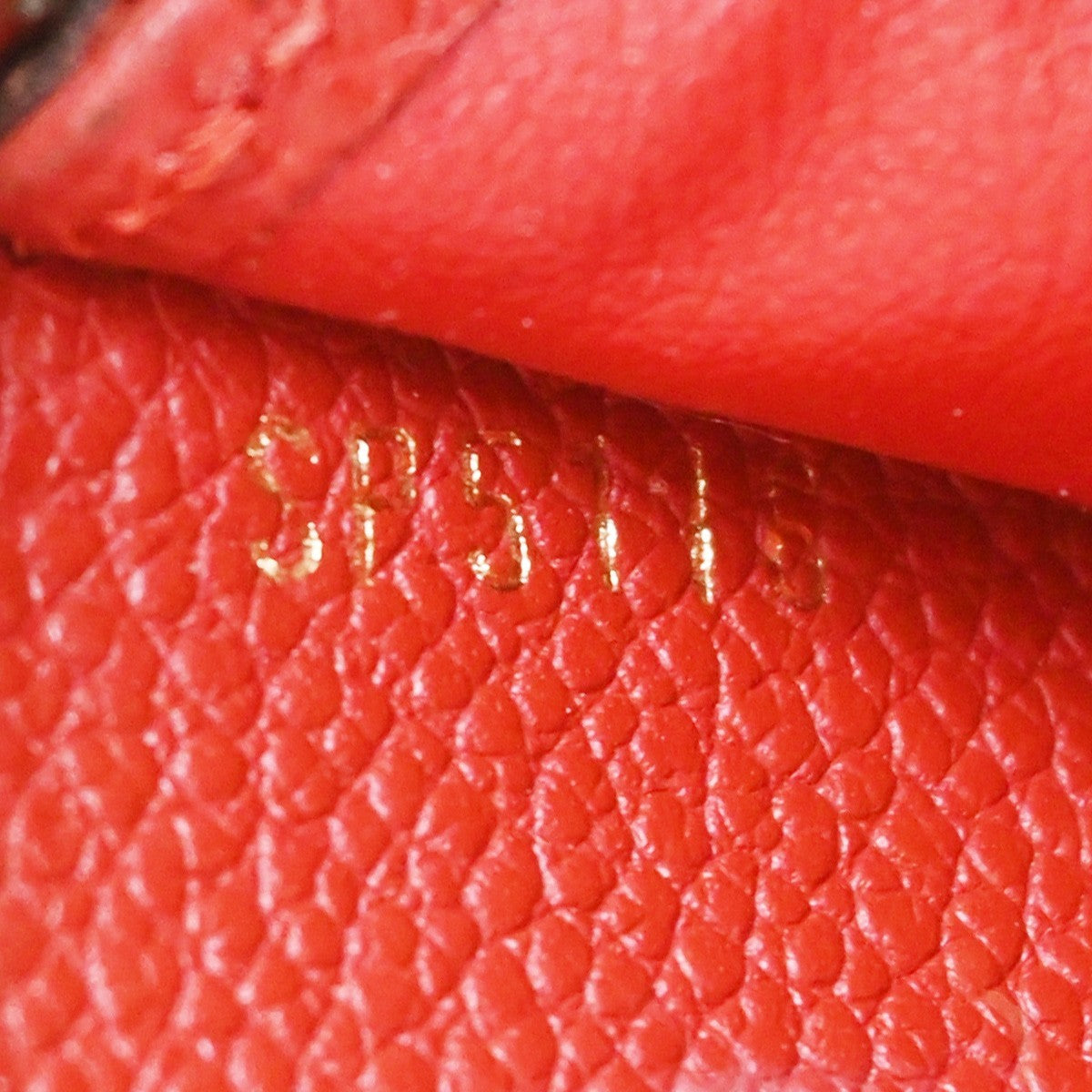 Louis Vuitton Portefeuille zippy Monogramme Empreinte Monogramme Empreinte, RED, LEATHER, Wallets