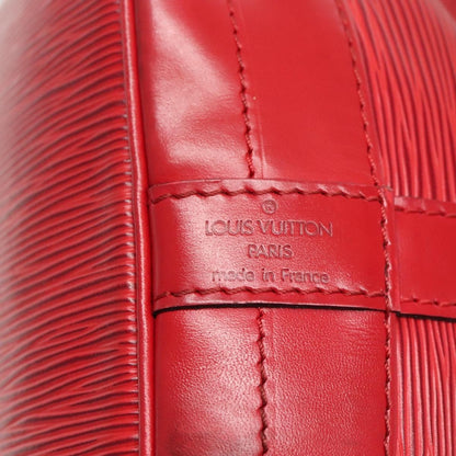 Louis Vuitton Noe Handbag Epi leather, RED, LEATHER, Handbag