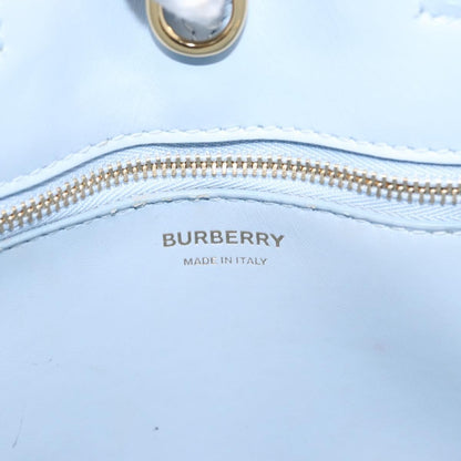 Burberry Frances Tote Leather, BLUE, LEATHER, Handbag