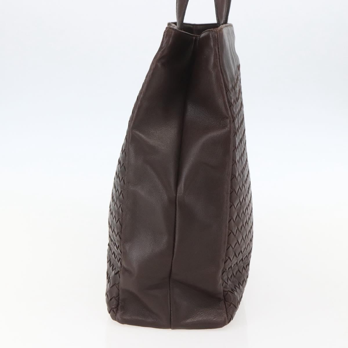 Bottega Veneta Intrecciato Handbag Leather, BROWN, LEATHER, Handbag