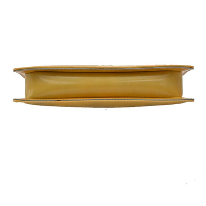 Louis Vuitton Lexington Pochette Monogram Vernis, YELLOW, PATENT_LEATHER, Clutche & pouche