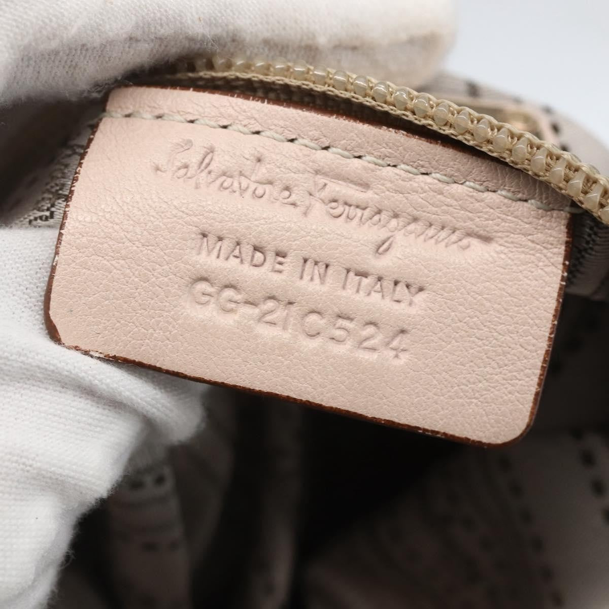 Salvatore Ferragamo Vala Handbag Leather, PINK, LEATHER, Handbag