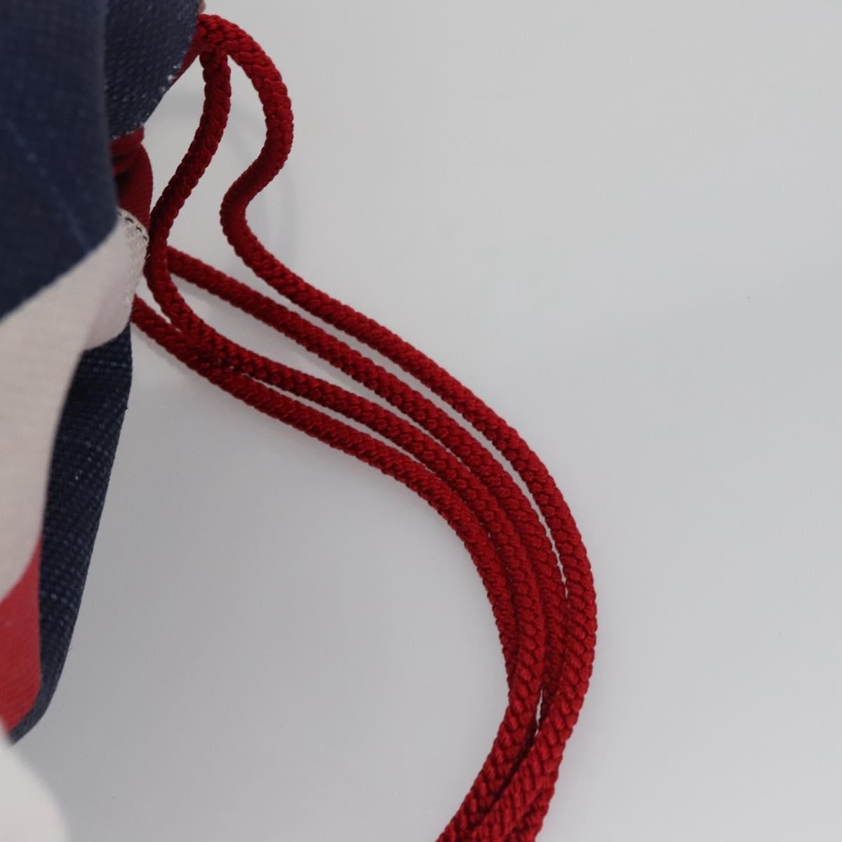 Gucci Logo Drawstring Backpack Striped Canvas, MULTICOLOUR, CANVAS, Backpack